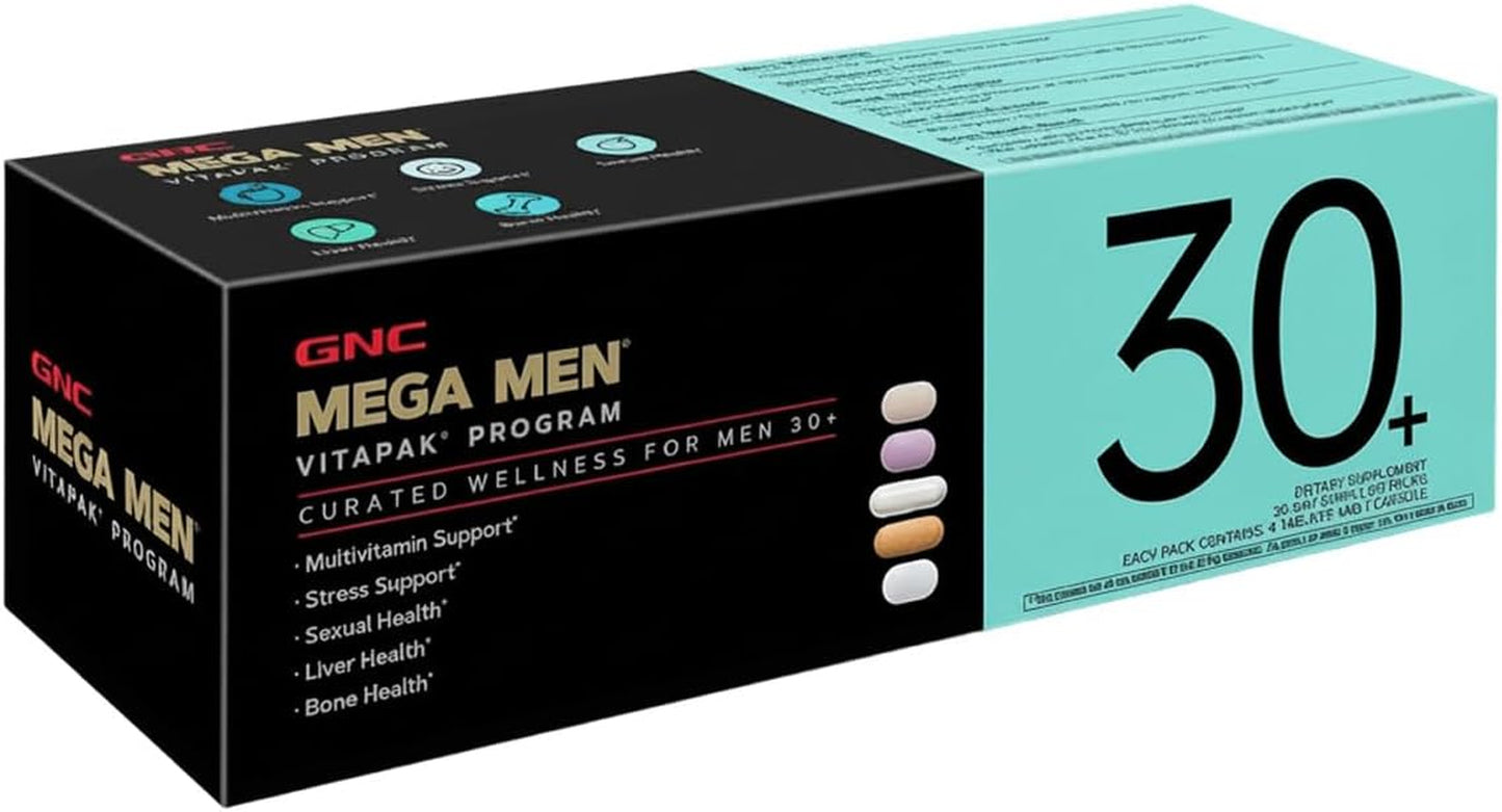 Men’s 30+ Daily Vitapak – 5-in-1 Multivitamins